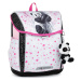 Školská taška Bagmaster PRIM 23 B - panda pink 20 l 220245