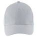 SOĽS Long Beach Uni Šiltovka SL00594 Pure grey