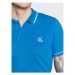 Calvin Klein Jeans Polokošeľa J30J315603 Modrá Slim Fit