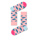 Happy Socks Ponožky Vysoké Unisex CAD01-3000 Ružová