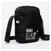 EA7 Emporio Armani Man's Pouch Bag Black/ White Logo