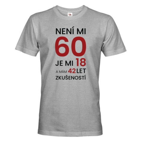 Panske tričko k 60 narodeninám