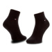 Tommy Hilfiger Súprava 2 párov členkových pánskych ponožiek 342025001 Čierna