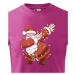 Detské tričko Santa a svetielka - vianočné tričko