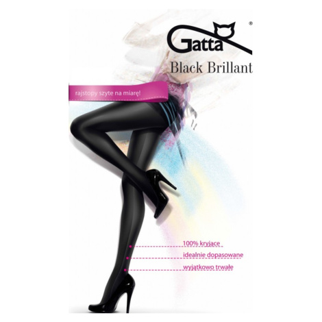 Dámske pančuchové nohavice - Black Brillant Gatta