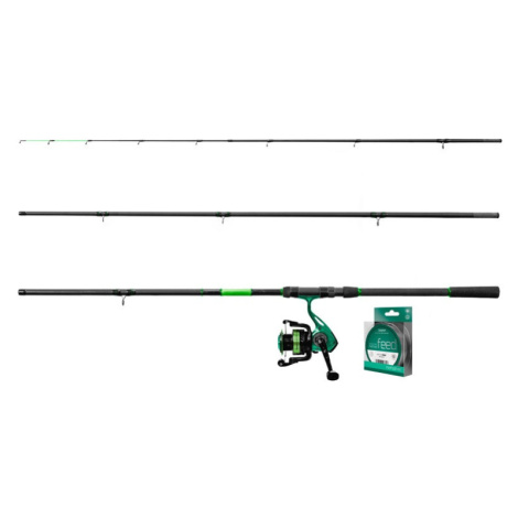Delphin prút wasabi feeder 3 m 100 g + navijak zdarma + vlasec