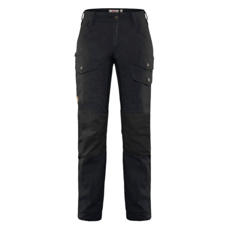Fjällräven Vidda Pro Ventilated Trs W Short Black Dámske - Nohavice Fjällräven - Čierna - F89330