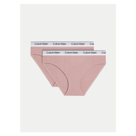 Calvin Klein Underwear Súprava 2 kusov nohavičiek G80G800678 Ružová