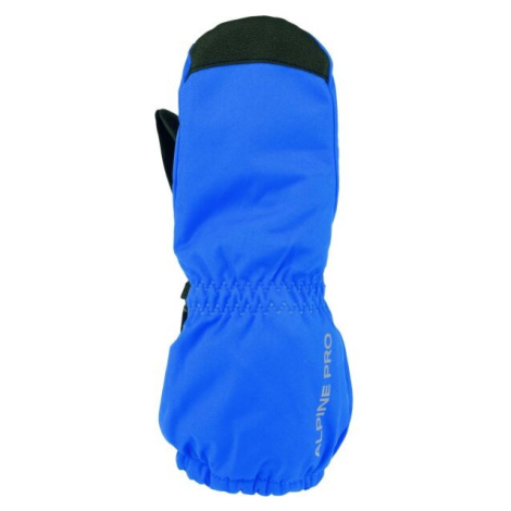 ALPINE PRO DORISO Detské zimné rukavice, modrá, veľkosť