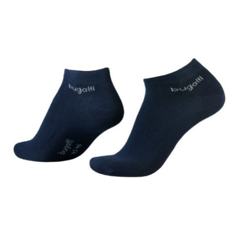 Bugatti 3 PACK - pánske ponožky 6765-545 dark navy 43-46