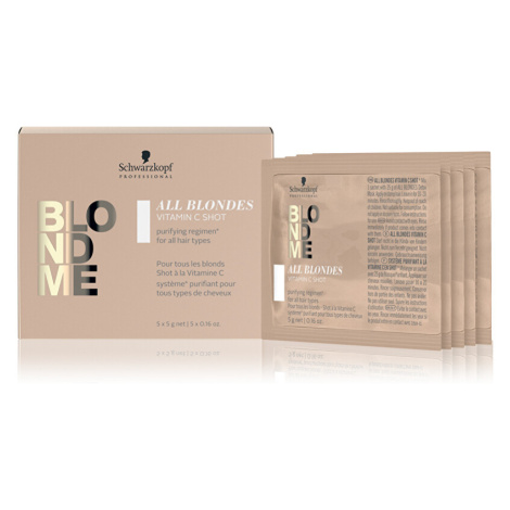 Schwarzkopf Professional Detox ikační vitamínová kúra pre matné blond vlasy BLONDME