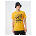 Koton College T-Shirt Slim Fit Crew Neck Printed Short Sleeved