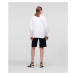 Košeľa Karl Lagerfeld Kl Monogram Cotton Shirt Biela