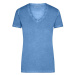 James&amp;Nicholson Dámske tričko JN975 Horizon Blue