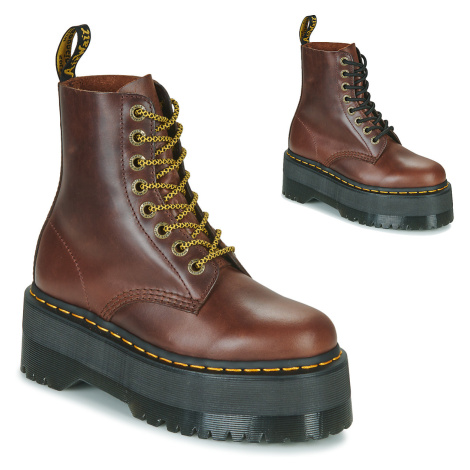 Dr. Martens  1460 PASCAL MAX DARK BROWN  Polokozačky Hnedá Dr Martens