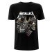 Metallica tričko Skull Moth Čierna