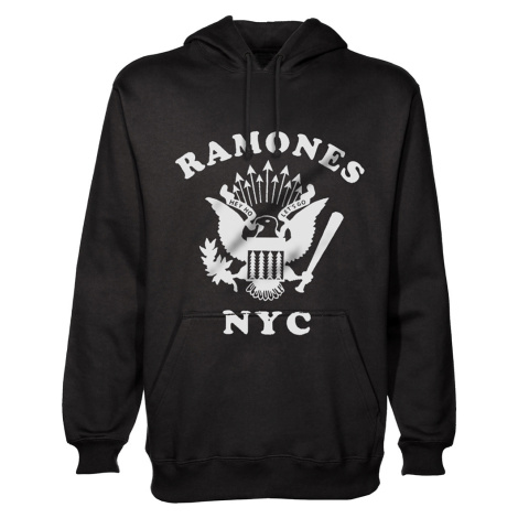 Ramones mikina Retro Eagle New York City Čierna