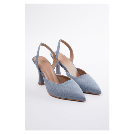 Trendyol Denim Pointed Toe Stiletto Heel Shoes