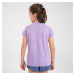 Dievčenské bežecké bezšvové tričko Care svetlofialové