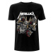 Metallica Tričko Skull Moth Unisex Black