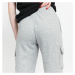 Nike W NSW Essential Fleece Cargo Pants melange šedé