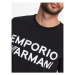 Emporio Armani Underwear Tričko 211831 3R479 00020 Čierna Regular Fit