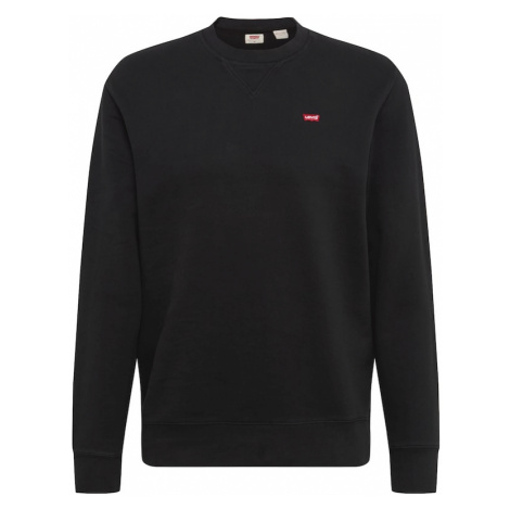 LEVI'S ® Mikina 'Original Housemark Sweatshirt'  červená / čierna / biela