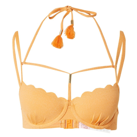 Hunkemöller Bikinový top  svetlooranžová