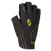 SCOTT Cyklistické rukavice krátkoprsté - RC TEAM LF 2022 - čierna/žltá