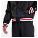 New Era Chicago Bulls NBA Applique Satin Bomber Jacket UNISEX Black/ Front Door Red