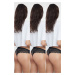 Trendyol Black 3-Pack Polyamide Lace Detailed Brazilian Knitted Panties