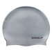 Plavecká čiapočka speedo plain flat silicon cap strieborná