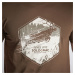 Bavlnené tričko 100 s krátkym rukávom a motívom jeleňa gaštanovohnedé
