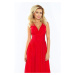 Krásne spoločenské šaty Bona - červené 166-2