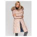 Dámska bunda PERSO PERSO_Coat_BLH211018FX_Pink