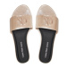 Calvin Klein Jeans Šľapky Flat Sandal Slide Mg Met YW0YW01348 Ružová