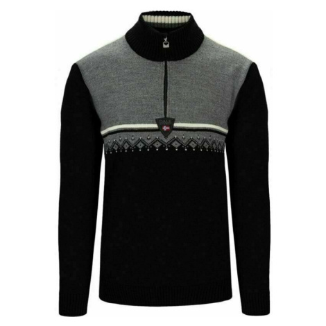 Dale of Norway Lahti Mens Knit Sweater Black/Smoke/Off White Sveter