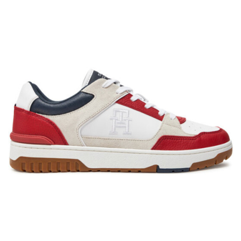 Tommy Hilfiger Sneakersy Th Basket Street Block FM0FM05117 Farebná