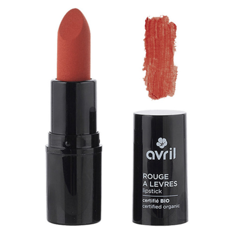 Avril  Organic Certified Lipstick - Papaye  Líčenie obočia Oranžová