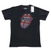 The Rolling Stones tričko Classic UK Čierna