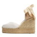 Castañer Espadrilky Chiara/8Ed/006 021726 Écru