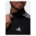 Adidas Mikina Essentials Warm-Up 3-Stripes H46099 Čierna Regular Fit