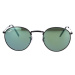 Ray-ban  Occhiali da Sole  New Round RB3637 002/G1  Slnečné okuliare Čierna