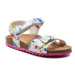 Geox Sandále J Adriel Girl J028MC 000HH C0563 M Biela