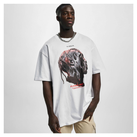 Tričko Urban Classics Flying High Oversize Tee White