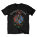 Grateful Dead tričko Floral Stealie Čierna