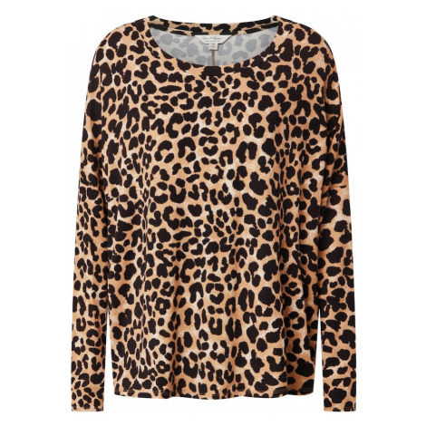 Miss Selfridge Tričko  farba ťavej srsti / čierna / biela