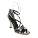 Fox Shoes S569815334 Platinum Mirror Thin Heeled Women's Evening Shoe