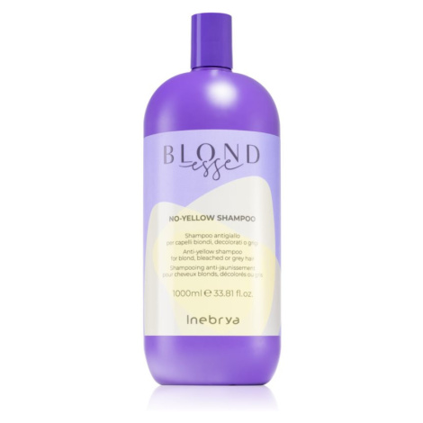 Inebrya BLONDesse No-Yellow Shampoo šampón neutralizujúci žlté tóny pre blond a šedivé vlasy