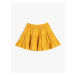 Koton Skirt With Frills, relaxed fit. Elasticated, textured waist.